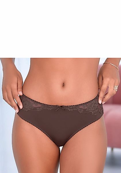 LASCANA Tanga "Vittoria" mit Spitzeneinsätzen günstig online kaufen