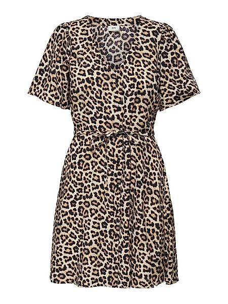 pieces Minikleid - sommerliches Minikleid mit Allover Muster günstig online kaufen