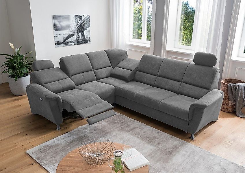Myhomelando Ecksofa Paris, mit elektronischer Relaxfunktion, günstig online kaufen