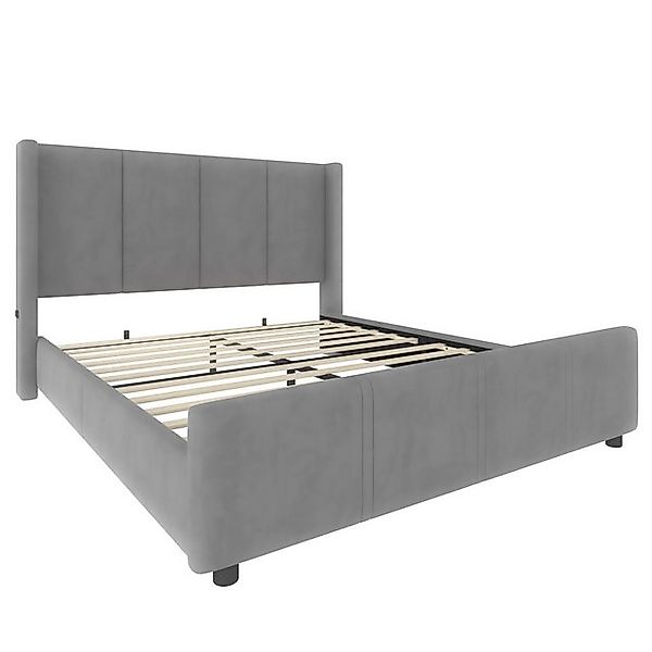 Gotagee Polsterbett Kinderbett Stilvoller Jugendbett Doppelbett Gästebett m günstig online kaufen