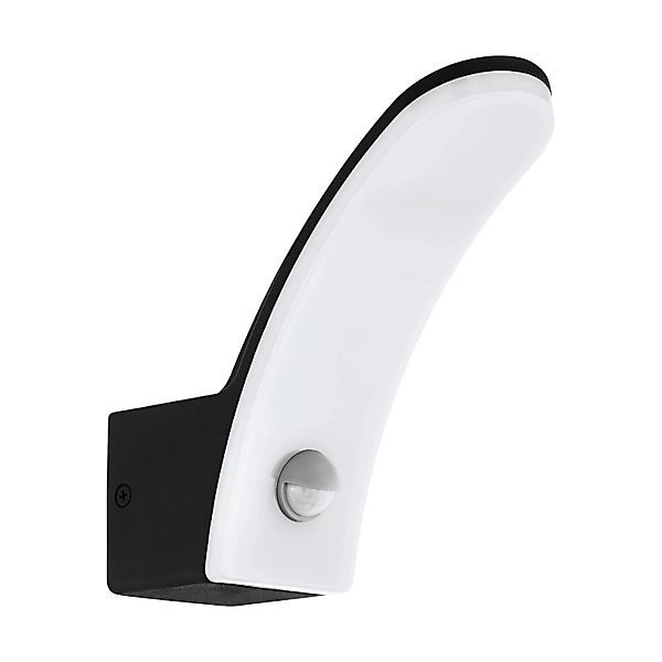 Eglo LED Außen-Wandleuchte Fiumicino 18 cm x 7 cm Schwarz günstig online kaufen