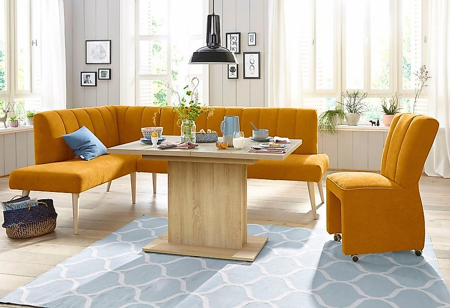 exxpo - sofa fashion Eckbank "Costa, moderne Rückensteppung, bequem und ele günstig online kaufen