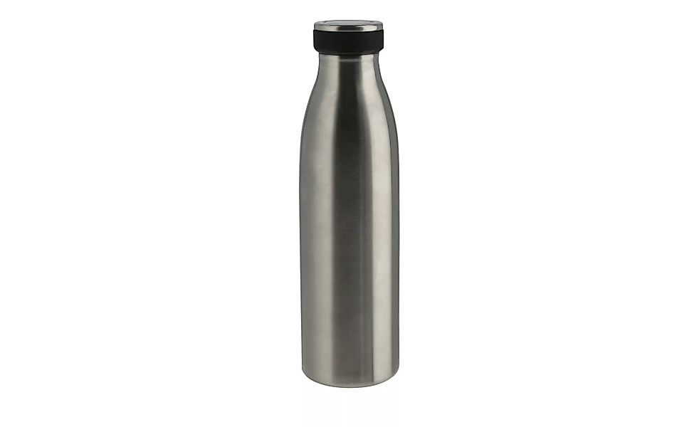 for friends Thermo-Trinkflasche - silber - Aluminium - 23,8 cm - Kaffee & T günstig online kaufen