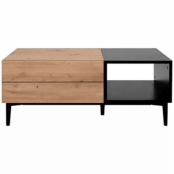 Couchtisch NOLA 55A von Finori  Artisan Oak / Schwarz günstig online kaufen