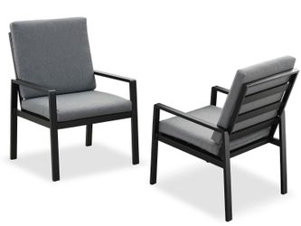MeXo Gartenlounge-Set Alu Gartenmöbel-Sets Gartenstuhl, (6-tlg., günstig online kaufen