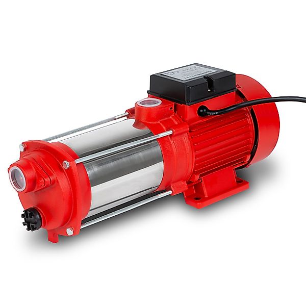 EBERTH Wasserpumpe Mehrstufige Gartenpumpe 2400 L/h günstig online kaufen