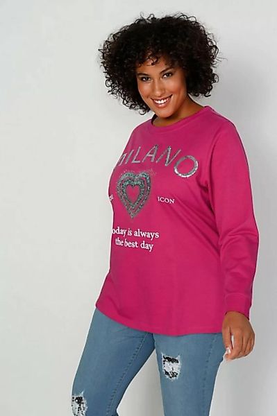 MIAMODA Sweatshirt Sweatshirt MILANO Langarm günstig online kaufen