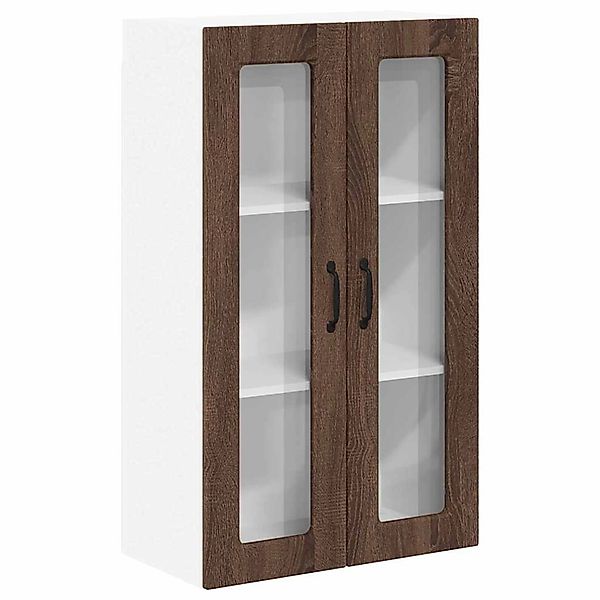 vidaXL Küchenwandschrank mit Regal Braun Eichen-Optik 60 x 31 x 100 cm 8855 günstig online kaufen