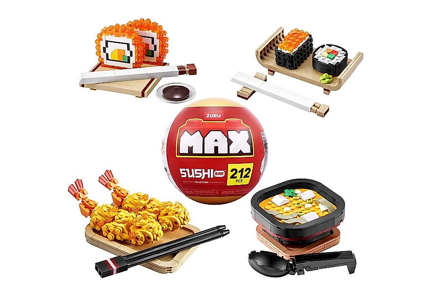 ZURU ZURU MAX Premium Snacks - Sushi Bar, Spielbausteine günstig online kaufen