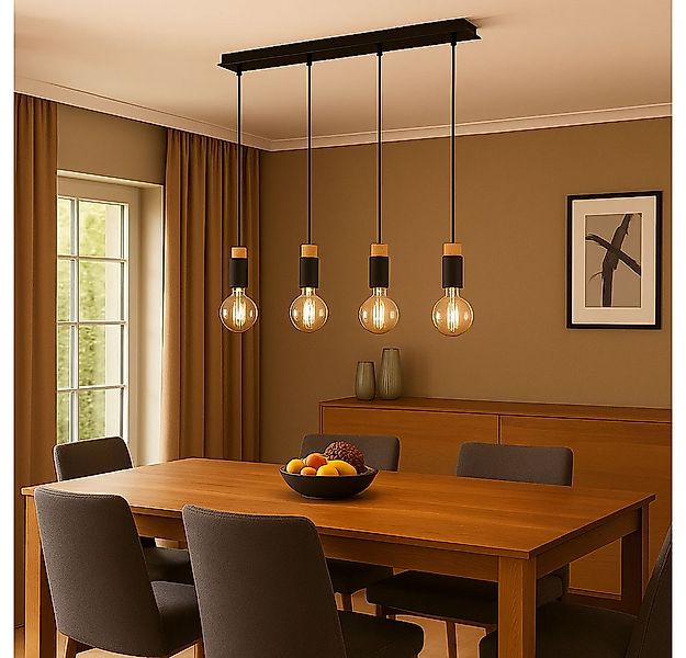 GLOBO LIGHTING Hängeleuchte, Leuchtmittel nicht inklusive, Esstischleuchte günstig online kaufen