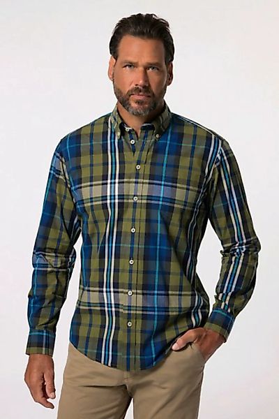 JP1880 Businesshemd JP 1880 Karohemd Langarm Buttondown-Kragen günstig online kaufen