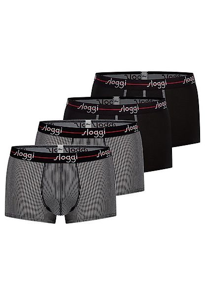 sloggi Retro Boxer 4er Pack Start (Spar-Set, 4-St) Hipster Short / Pant - B günstig online kaufen