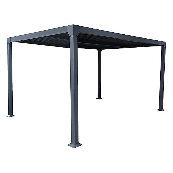 Jet-Line Gartenpavillon Dubai II aus Alu mit Lamellendach 3 x 3 Meter in An günstig online kaufen