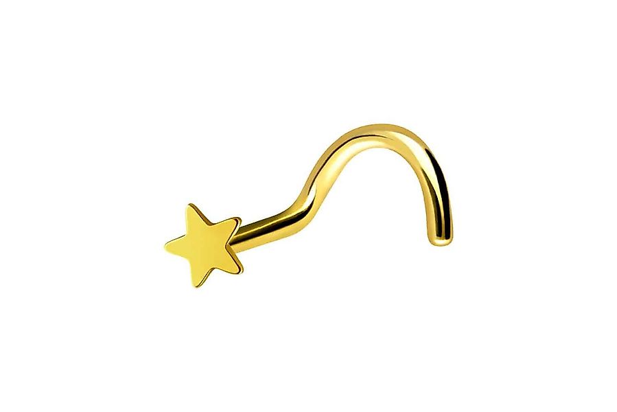 PIERCINGLINE Nasenpiercing Chirurgenstahl Nasenstecker STERN (Nasenstecker günstig online kaufen