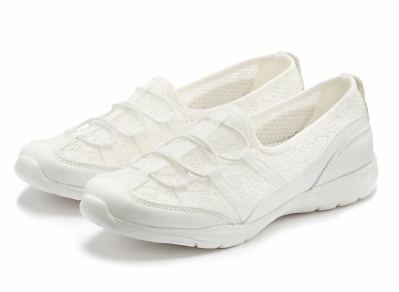 LASCANA Sneaker, Freizeitschuh, Halbschuh, leichter Slipper, Slip-On-Sneake günstig online kaufen
