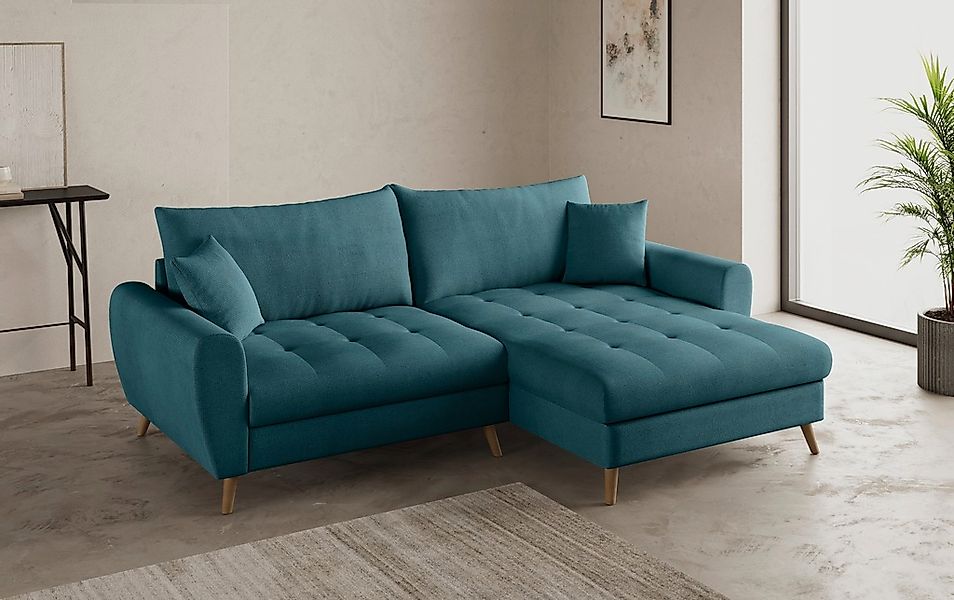 Mr. Couch Ecksofa »Blackburn II L-Form«, Wahlweise mit Kaltschaumpolsterung günstig online kaufen