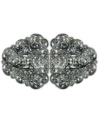 Trachtenland Gürtelschnalle Dirndlschürzenschließe 'Rina' mit Ornamentmuste günstig online kaufen