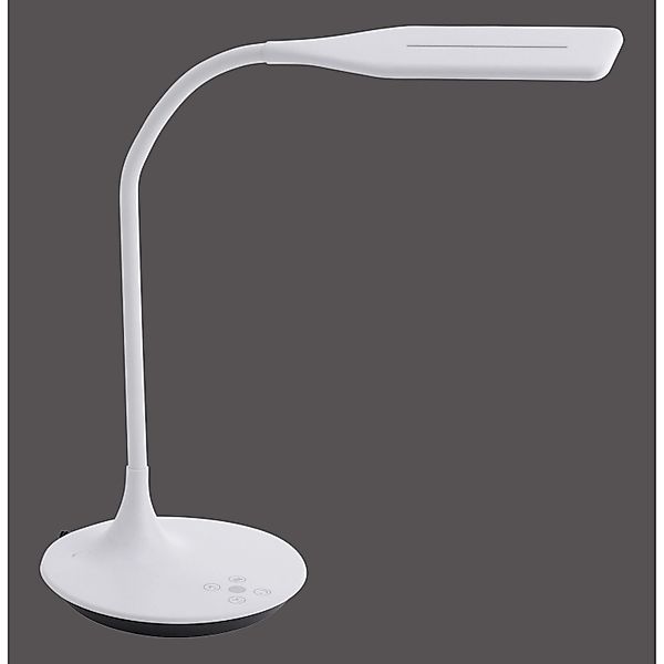 Just Light. Tischleuchte Rafael Weiß H: 30 bis 67 cm günstig online kaufen