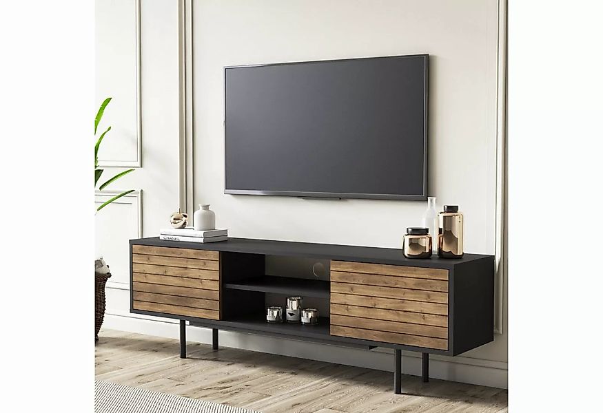 DEMA Home TV-Schrank Lowboard Apollo, Breite 160 cm, Fernseher bis zu 32-70 günstig online kaufen