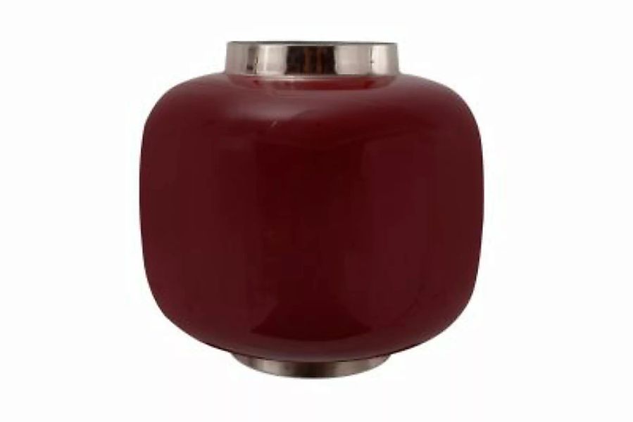 Kayoom Vase Vase Art Deco 300 Pflaume / Silber pflaume günstig online kaufen