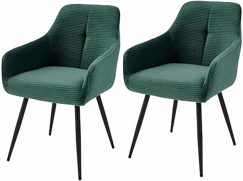 HELA Armlehnstuhl »VERONA« (Set) 2 Stk.Sessel, Federkorb, Rundrohrgestell, günstig online kaufen