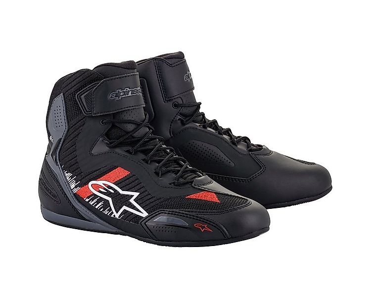 Alpinestars Alpinestars Faster-3 Rideknit Motorrad-Schuhe schwarz / grau / günstig online kaufen