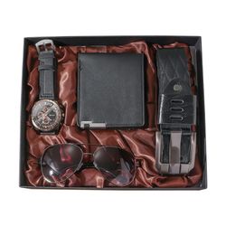 OKWISH Geldbörse Herren Geschenkset Kunstleder Gürtel günstig online kaufen