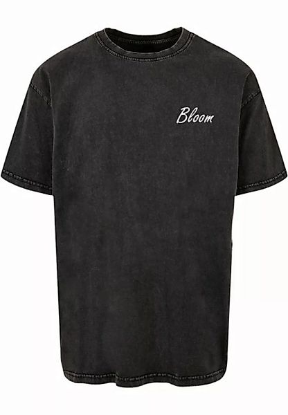 Merchcode T-Shirt Merchcode Herren Flowers Bloom Acid Washed Heavy Oversize günstig online kaufen
