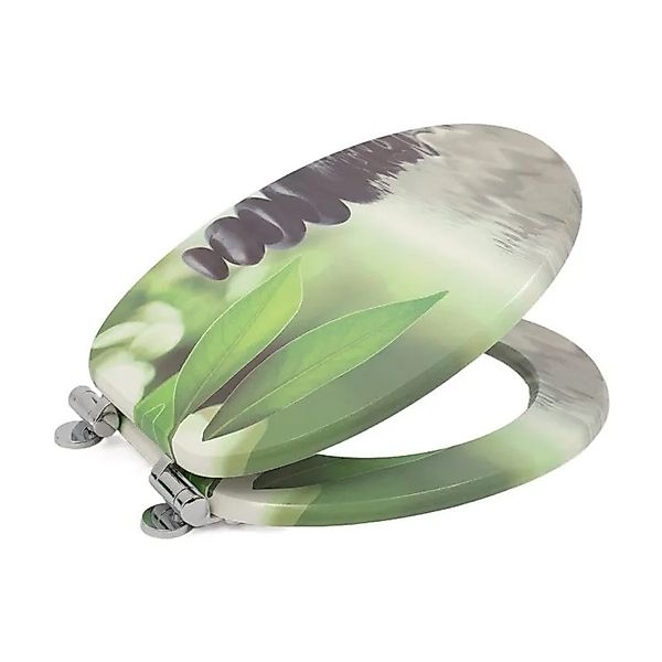 SINOBATH WC Sitz Mit Absenkautomatik MDF Holzkern H045 günstig online kaufen