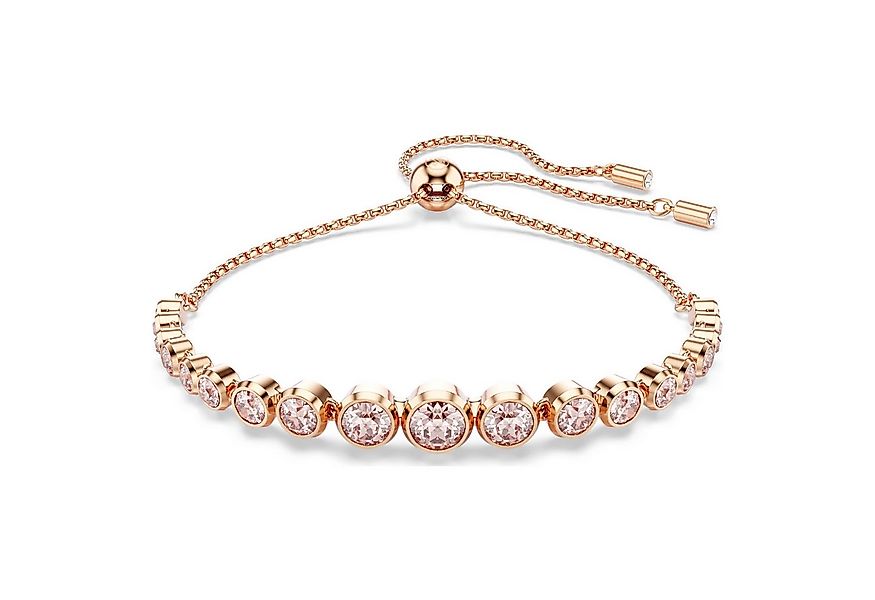 Swarovski Armband Imber Tennis Armband Rundschliffe, 18k Rosévergoldung 571 günstig online kaufen