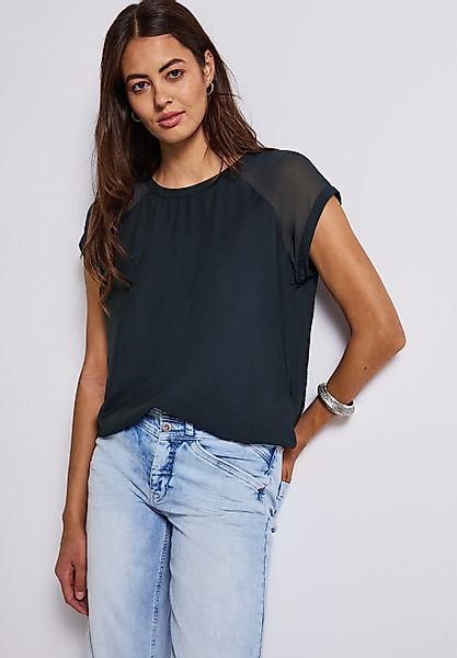 STREET ONE Blusenshirt, aus strecthigem Viskosematerial günstig online kaufen