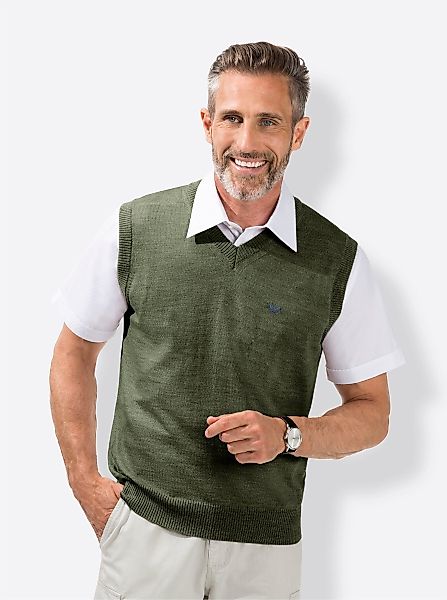 Marco Donati V-Ausschnitt-Pullover "Pullunder" günstig online kaufen