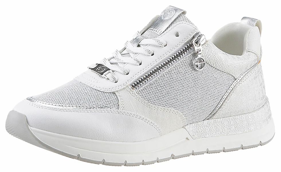 Tamaris Keilsneaker, Freizeitschuh, Halbschuh, in schmaler Form, vegane Ver günstig online kaufen