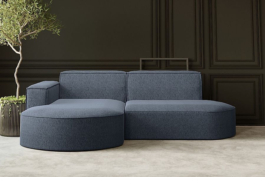 Kaiser Möbel Ecksofa Designer MODENA STUDIO L stoff Cord, Verita,Boucle, Ec günstig online kaufen