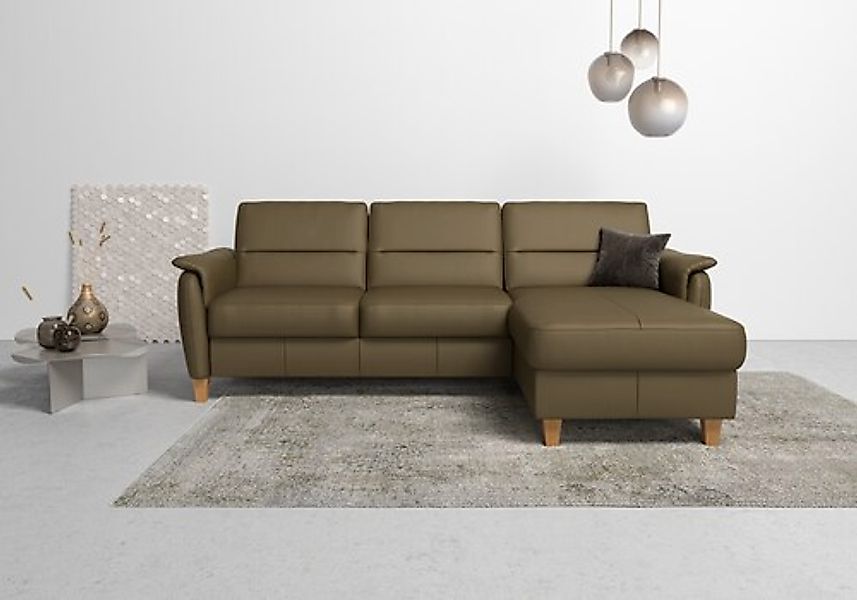 Home affaire Ecksofa »Palmera L-Form, B: 244 cm« optional Bettfunktion & Be günstig online kaufen
