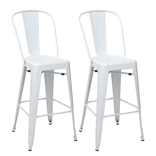 MCW Barhocker MCW-A73-2-B (Set, 2er), Gummifüße, günstig online kaufen