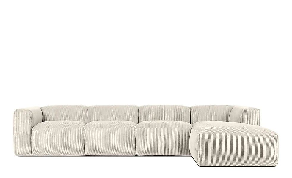 KONSIMO Ecksofa   ¦ creme ¦ Maße (cm): B: 365 H: 73 Polstermöbel > Sofas > günstig online kaufen