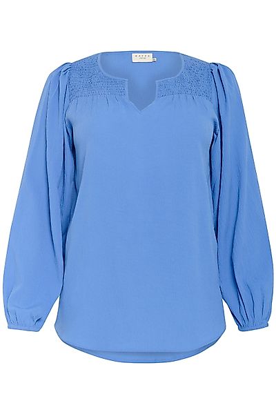 KAFFE Curve Langarmbluse Langarm-Bluse KClunda Große günstig online kaufen