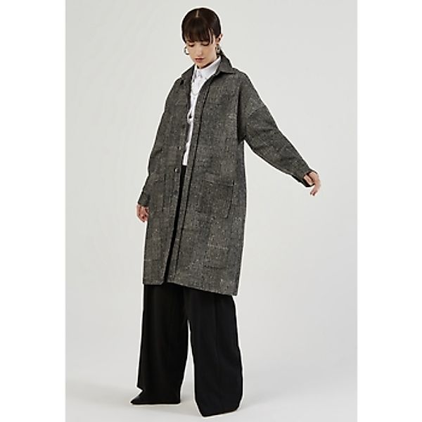 Just Like You  Damenmantel Plaid Oversize Raglan Sleeve Woman's Coats günstig online kaufen