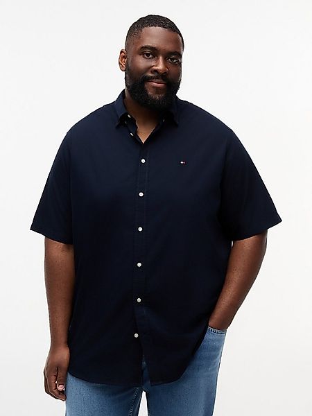 Tommy Hilfiger Big & Tall Kurzarmhemd BT-FLEX POPLIN SOLID Große Größen günstig online kaufen