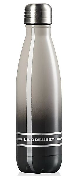 Le Creuset Trinkflasche Edelstahl Isolierflasche Flint Grau 500ml günstig online kaufen