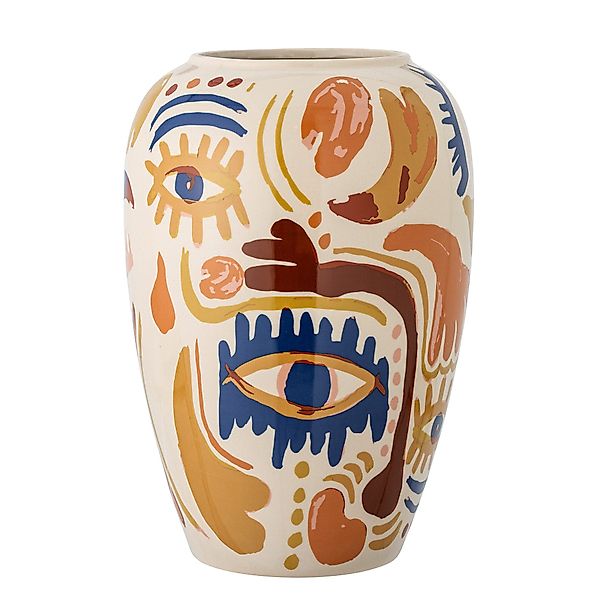 Bloomingville Dekovase Bloomingville Horus Vase, Orange, günstig online kaufen