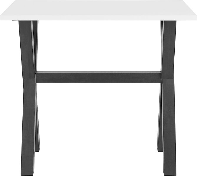 Mäusbacher Bartisch Gestell in X-Form (Breite 120, 140 oder 160 cm) günstig online kaufen