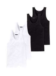 Schiesser Unterhemd Authentic (4-St) unterhemd unterzieh-shirt günstig online kaufen