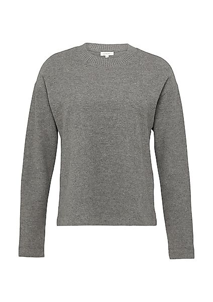 s.Oliver Sweatshirt mit Rippbündchen günstig online kaufen