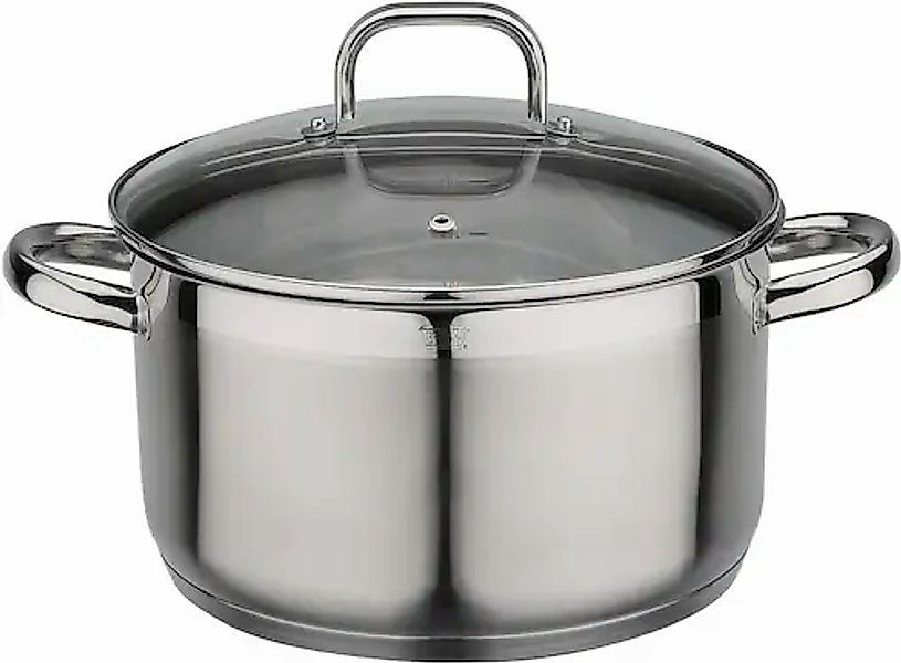 GSW Fleischtopf »Fogo« Edelstahl 18/8 1 Stk. tlg. Induktion günstig online kaufen
