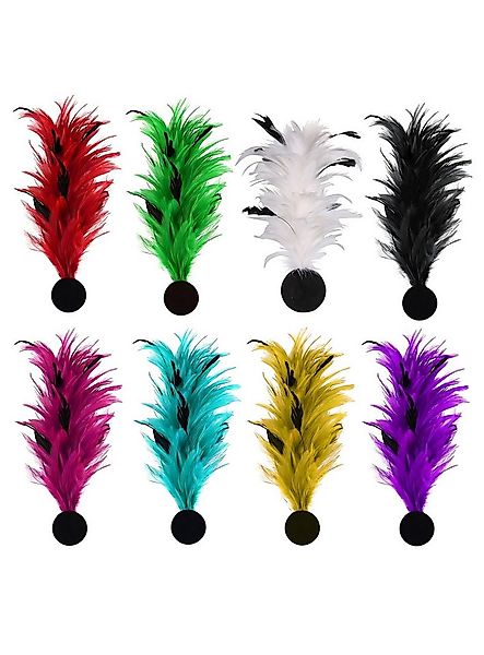 thetru Kostüm Ansteck-Federn in verschiedenen Farben, Federgesteck zur Befe günstig online kaufen