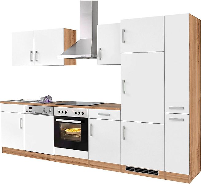 KOCHSTATION Küchenzeile KS-Toronto, Breite 310 cm, mit E-Geräten günstig online kaufen