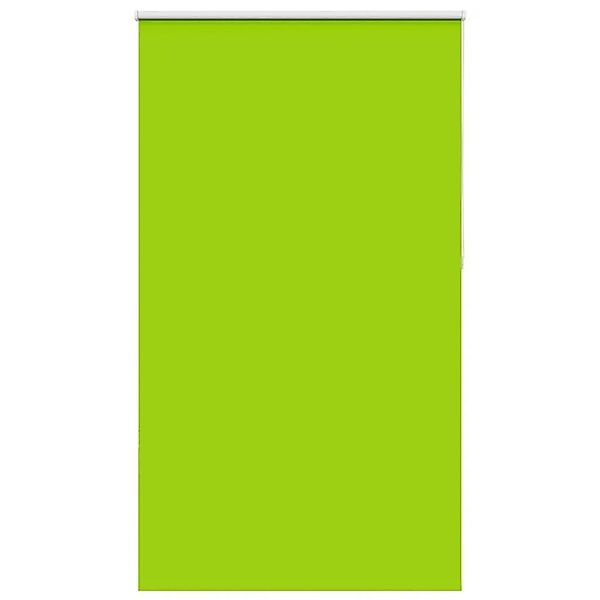 vidaXL Verdunkelungsrollo Grün 135x230cm Stoffbreite 131,6cm Polyester 4011 günstig online kaufen