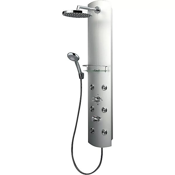 Schulte Dusch Master Rain mit Thermostat und Tellerkopfbrause günstig online kaufen